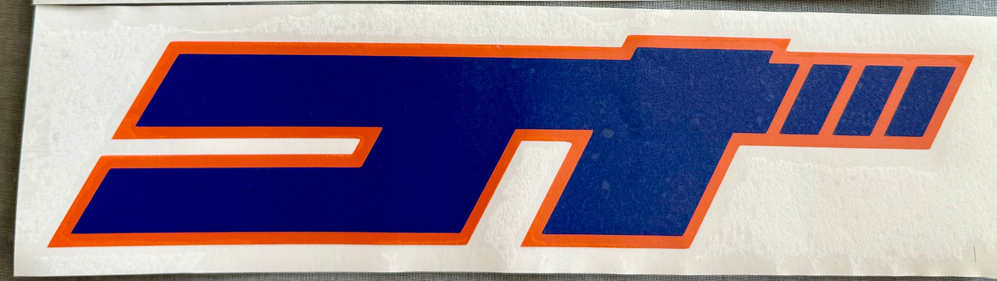 JT (Blue/Orange) - 12 Inch Decal