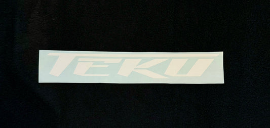 Teku (White) - 12 Inch Decal