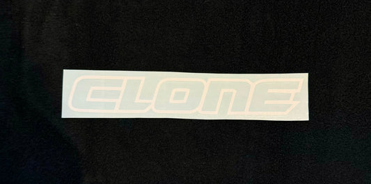 Clone (White) - 12 Inch Decal