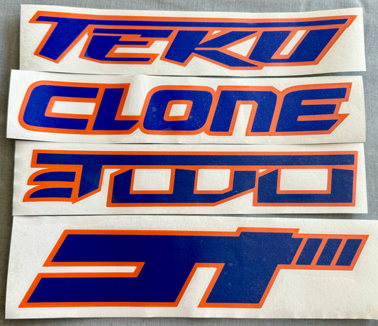 Teku Decal Bundle (Blue/Orange)